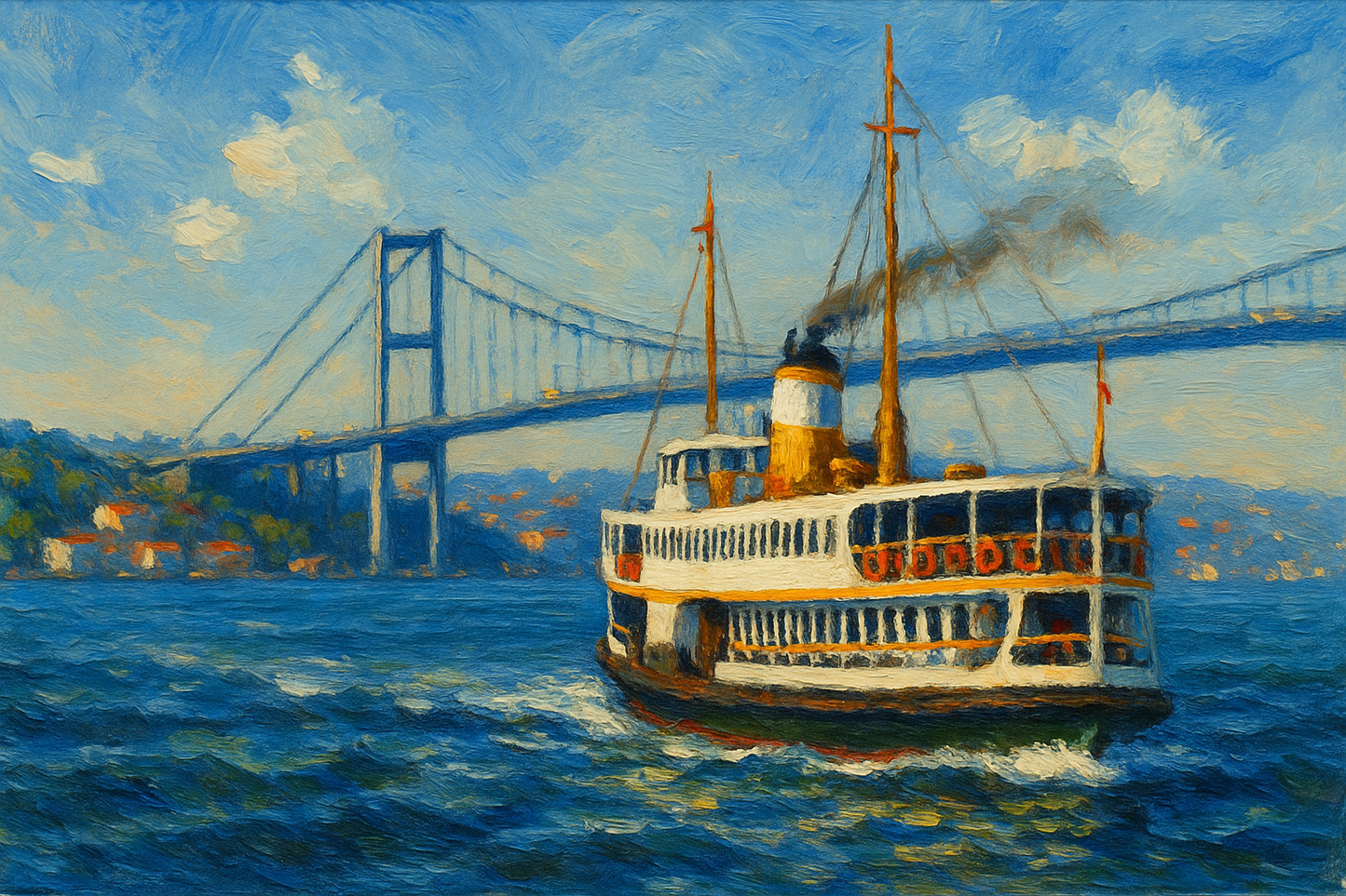 Boğazda Yolculuk - Mini Çerçeve